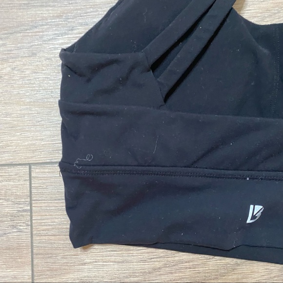 BUFF BUNNY black Rosa sports bra L - Picture 8 of 11